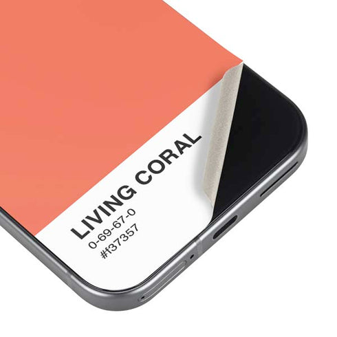 Living Coral Pixel 9 Pro XL Skin